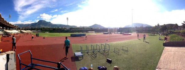 Tenerife training camp panorama